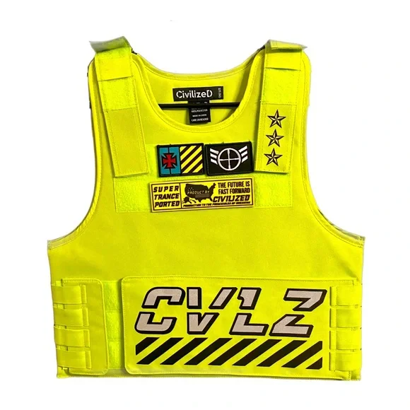civilized | Other | Civilized Lime Green Tactical Styled Vest